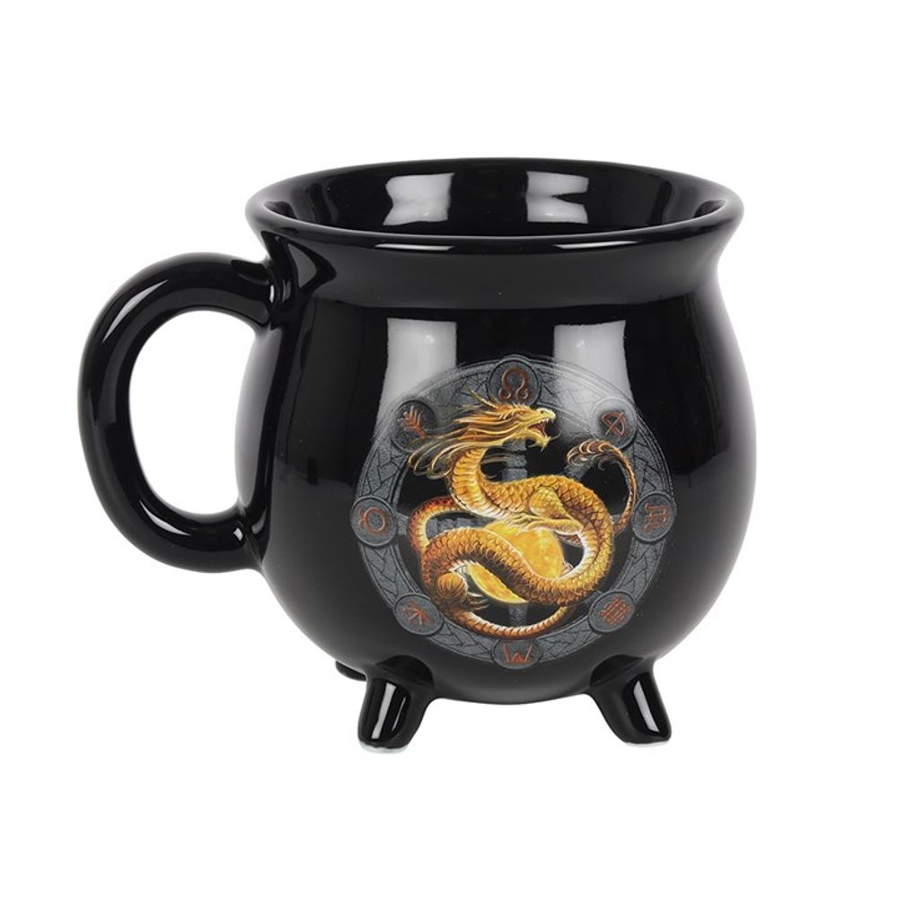 Litha Colour Changing Cauldron Mug by Anne Stokes N/A