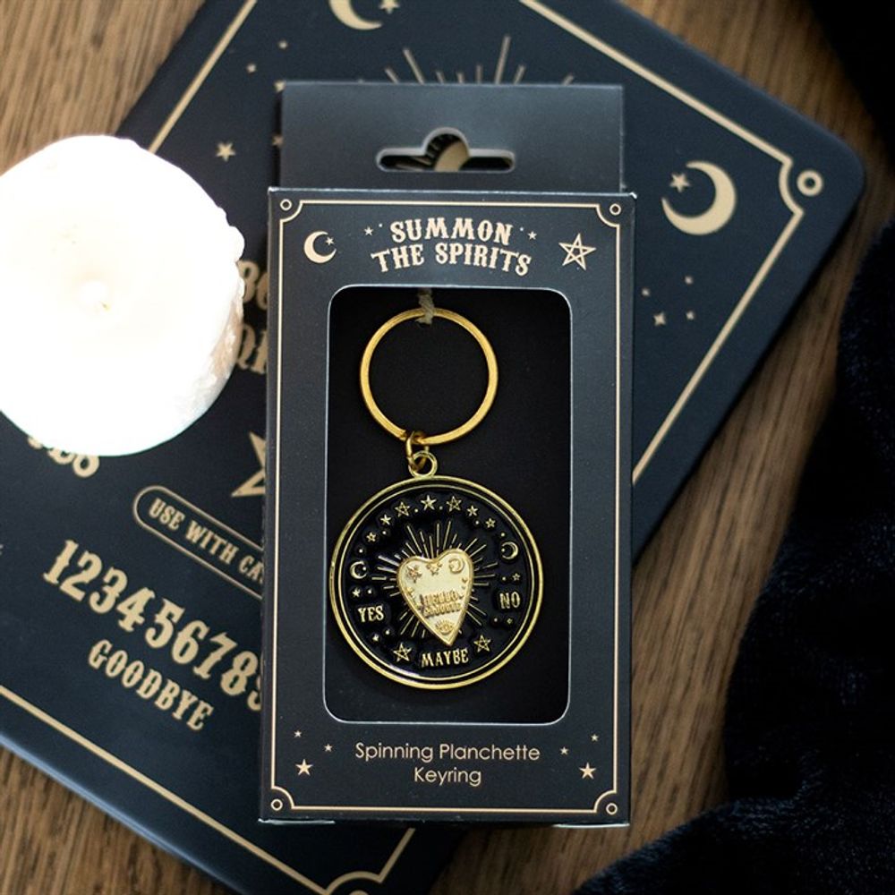 Spinning Talking Board Planchette Keyring N/A