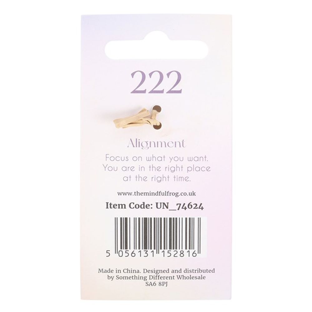 222 Angel Number Keyring N/A