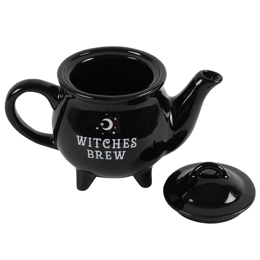 Witches Brew Black Ceramic Tea Pot N/A