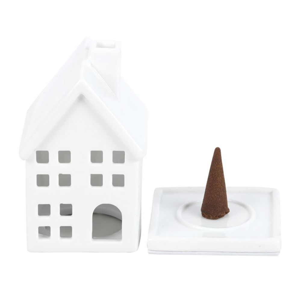 White House Incense Cone Holder N/A