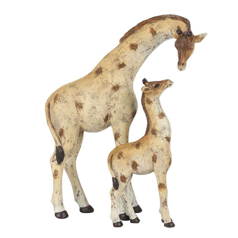 Stand Tall Giraffe Mother and Baby Ornament N/A