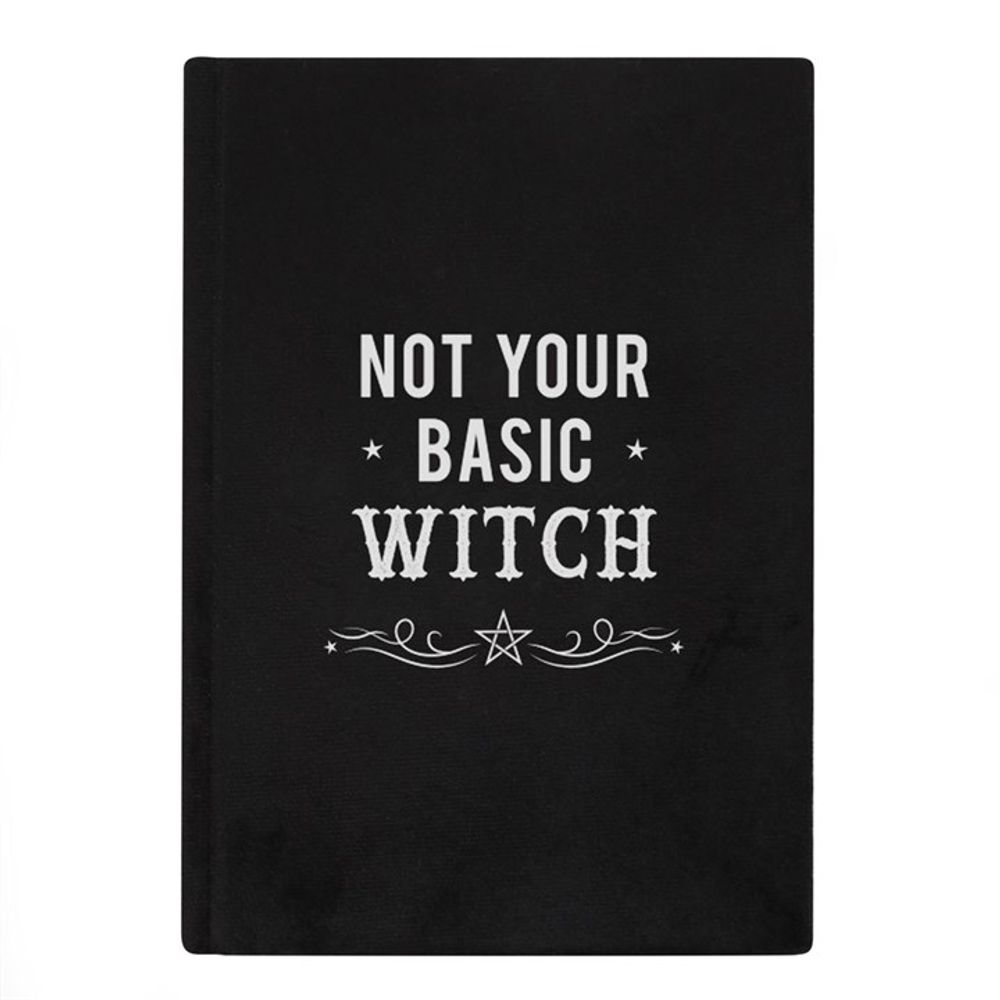 Not Your Basic Witch Velvet A5 Notebook N/A