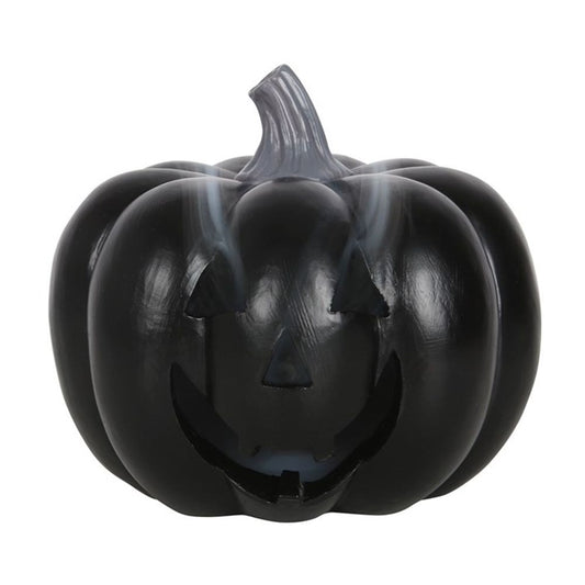 Black Pumpkin Incense Cone Holder N/A