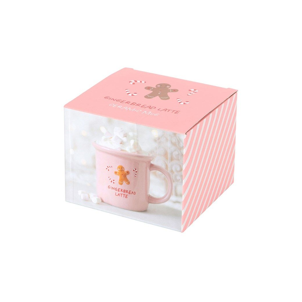 Pink Gingerbread Latte Mug N/A