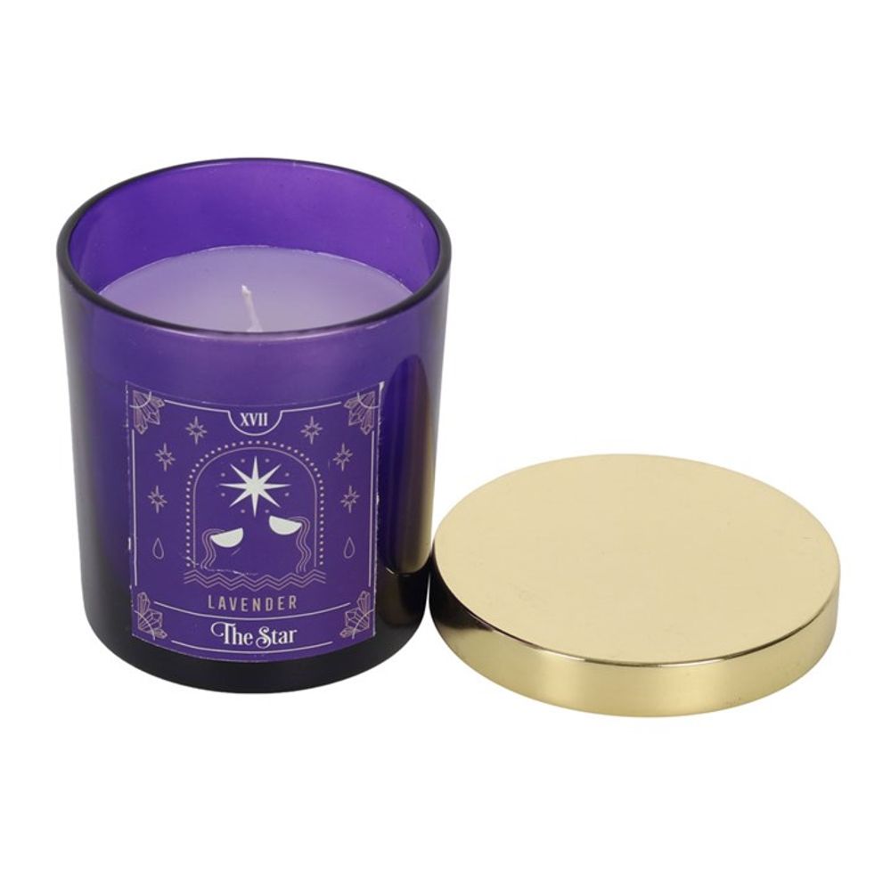 The Star Lavender Tarot Candle N/A