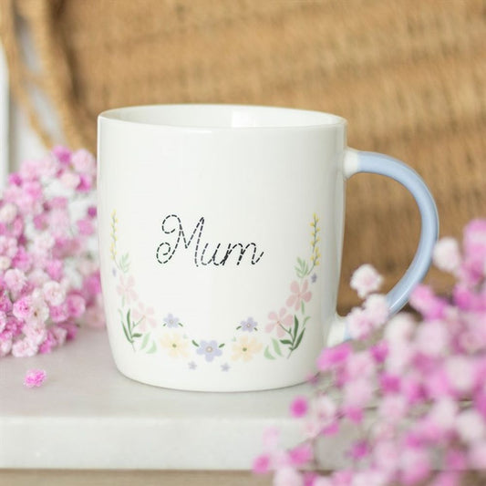 Mum Pastel Floral Mug N/A