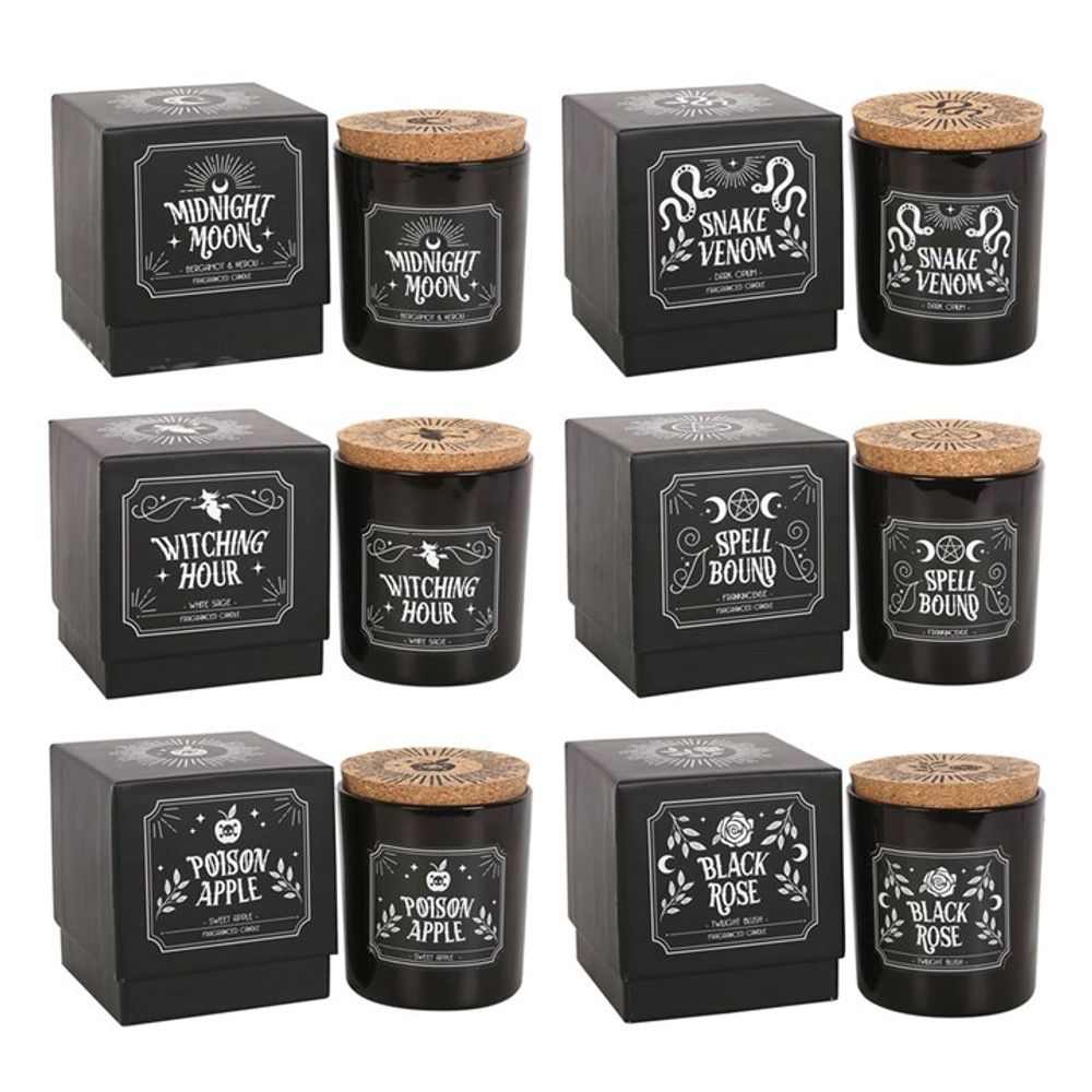 Set of 6 Midnight Ritual Candles N/A