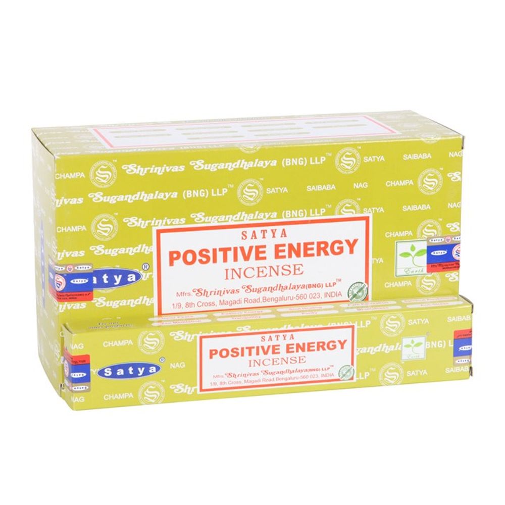 12 Packs of Positive Energy Incense Sticks by Satya N/A