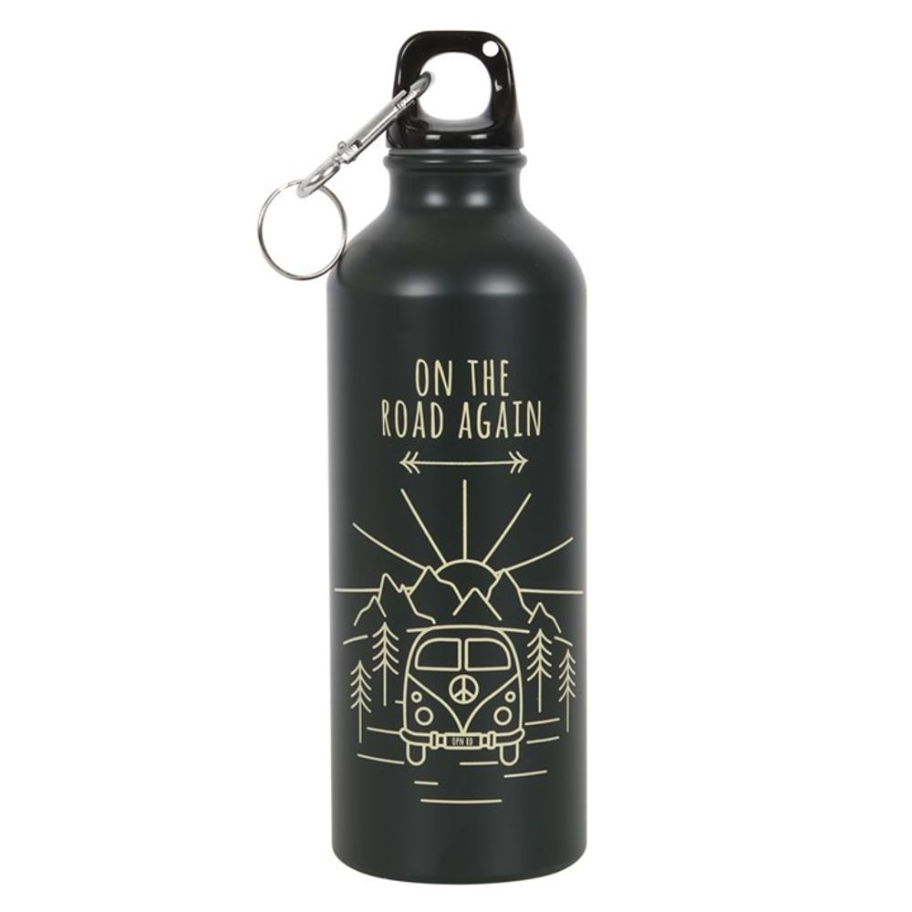 On The Road Again Metal Water Bottle N/A