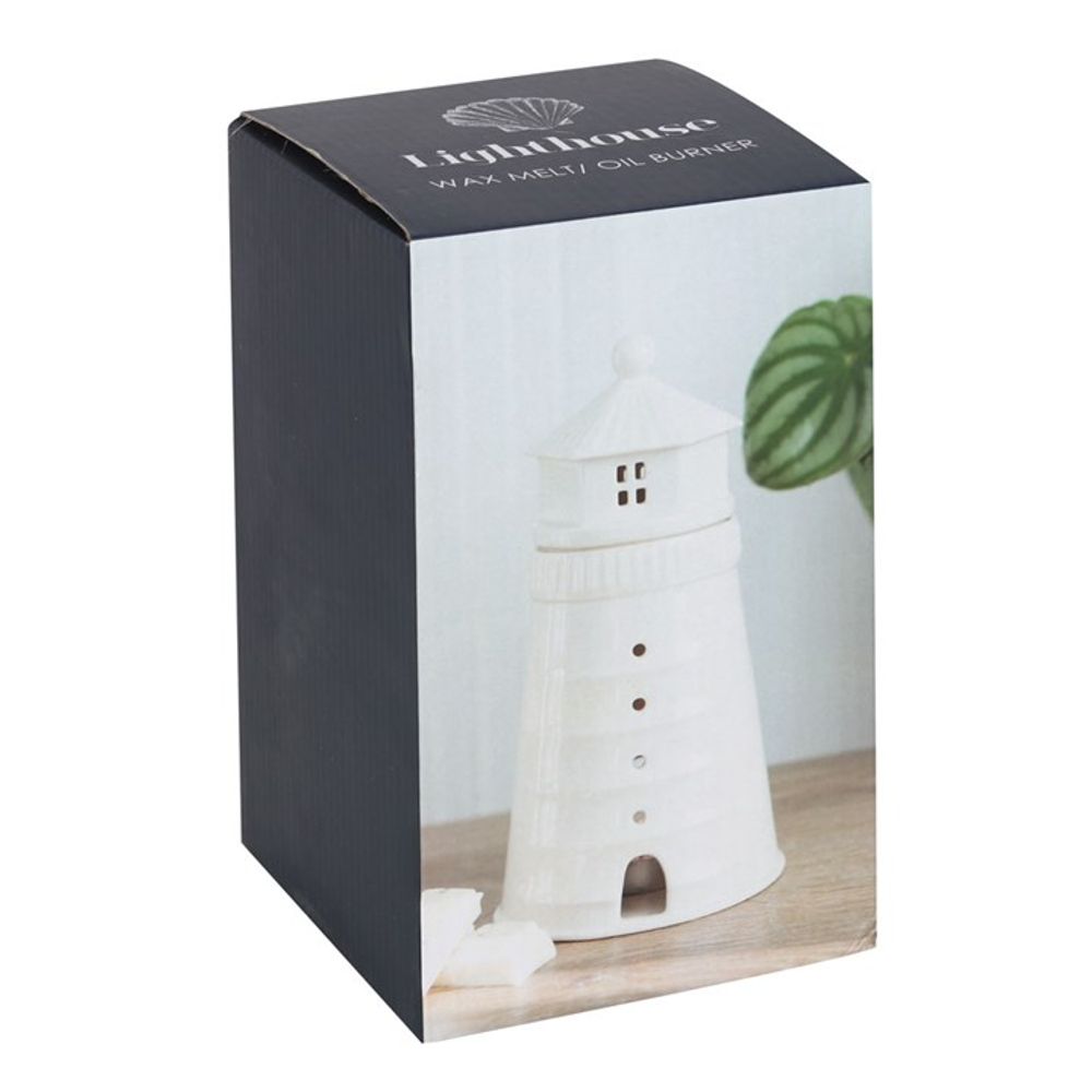 White Lighthouse Oil Burner N/A