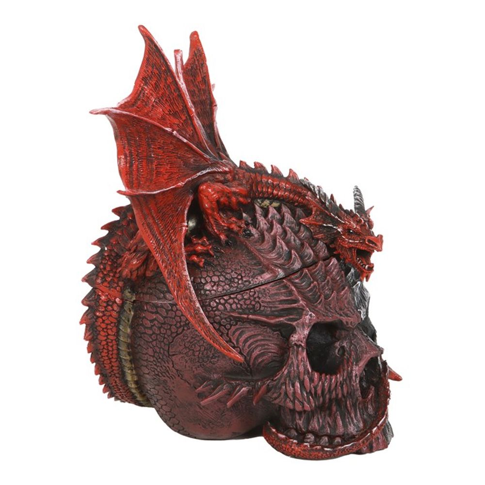 Serpent Infection Lidded Skull Ornament by Spiral Direct N/A