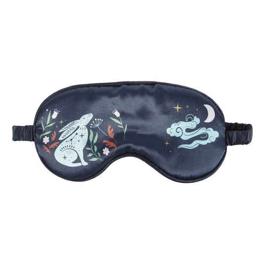 Midnight Hare Satin Sleep Mask N/A