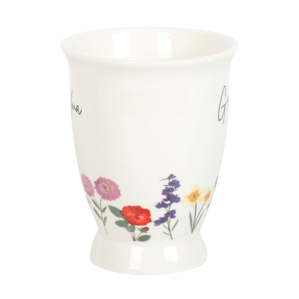 Grandma Wildflower Pedestal Mug N/A