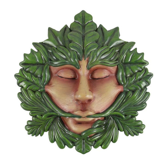 Green Goddess Resin Wall Plaque N/A