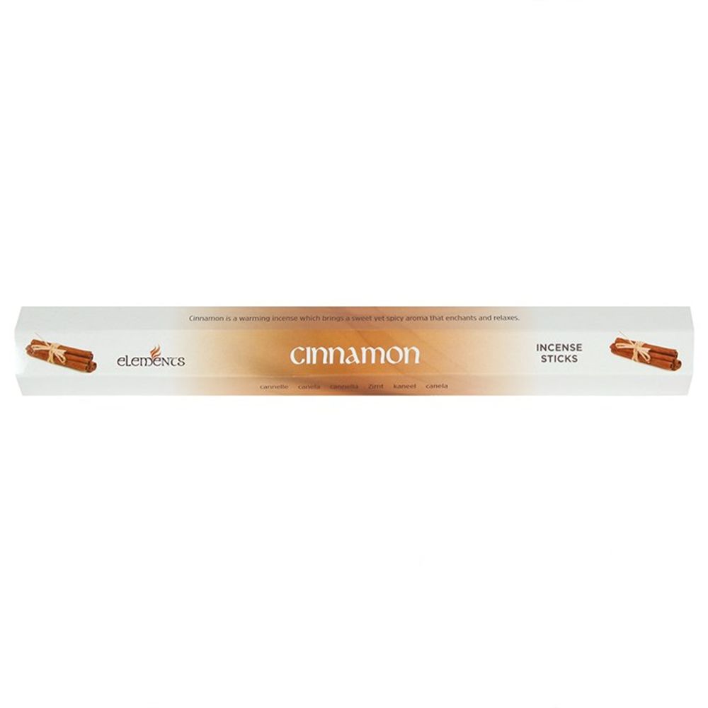 Set of 6 Packets of Elements Cinnamon Incense Sticks N/A