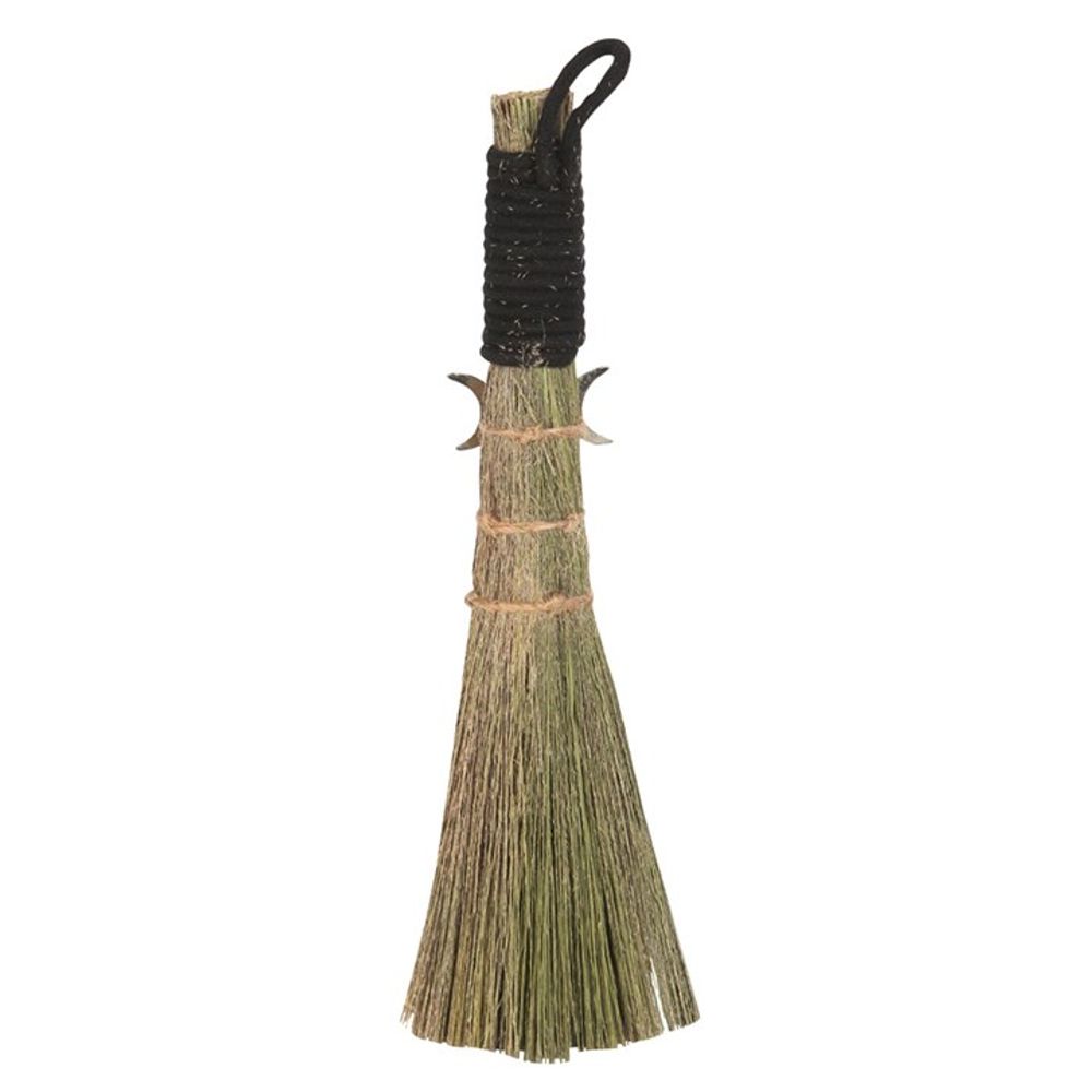 20cm Broom with Triple Moon Charm N/A