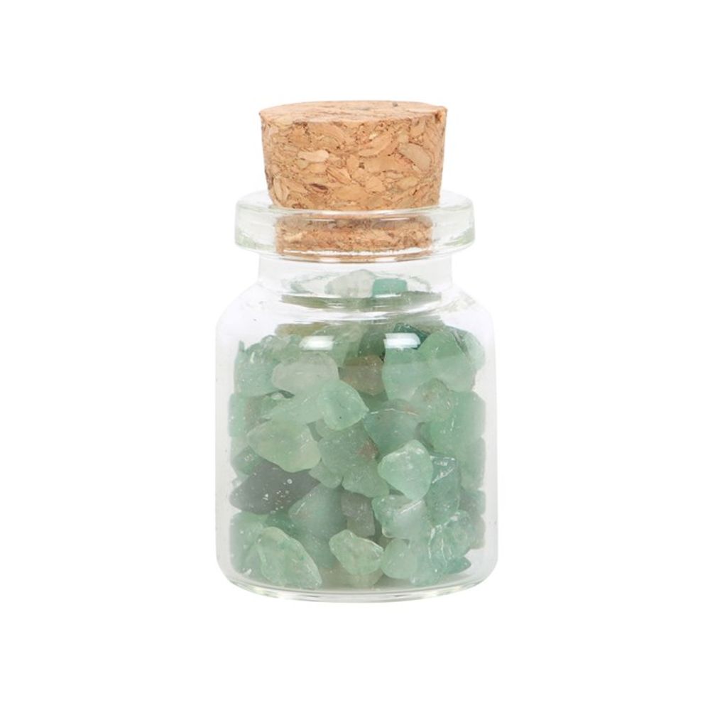 Jar of Luck Aventurine Crystal in a Matchbox N/A