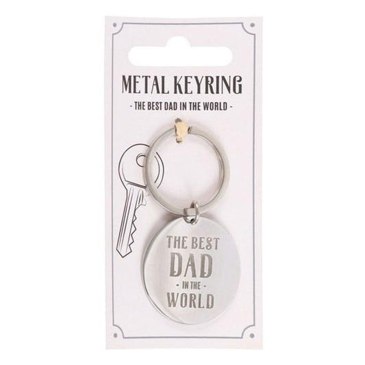 Best Dad in the World Keyring N/A