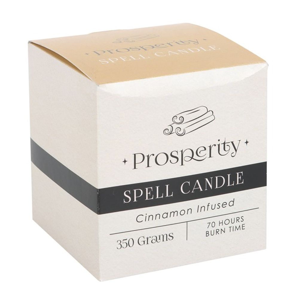 Cinnamon Infused Prosperity Spell Candle N/A