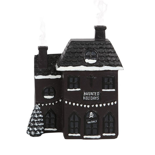 Haunted Holiday House Incense Cone Burner N/A