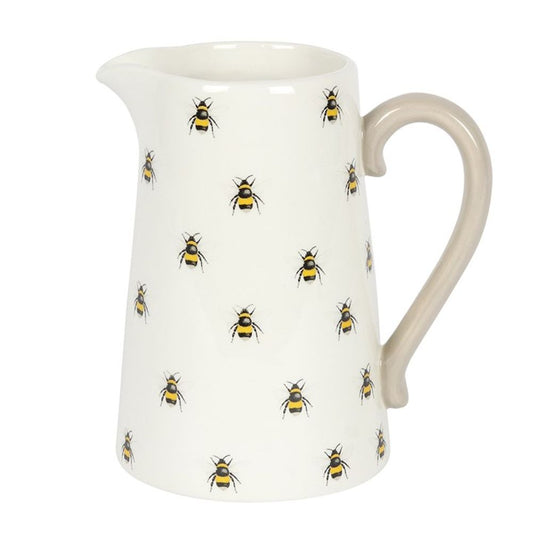 Bee Ceramic Flower Jug N/A