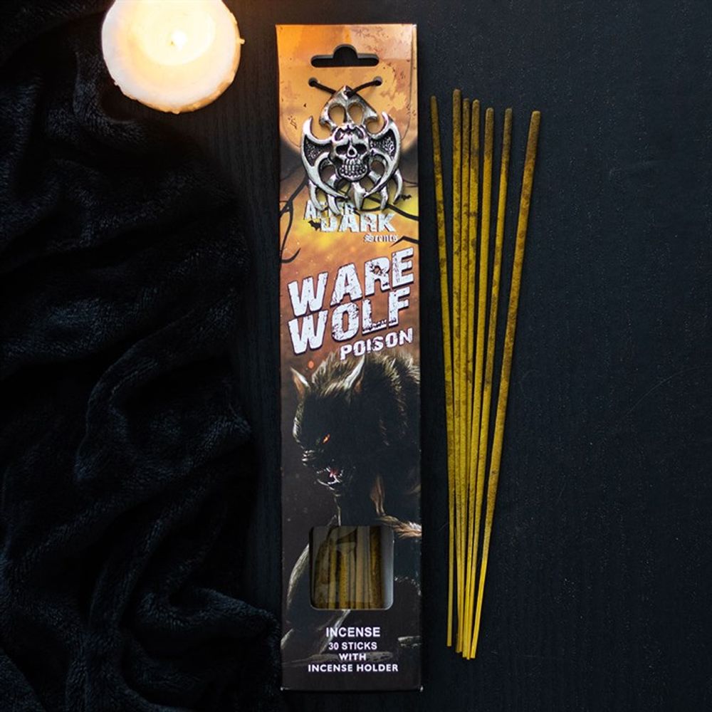 Werewolf Poison Incense Sticks with Holder N/A