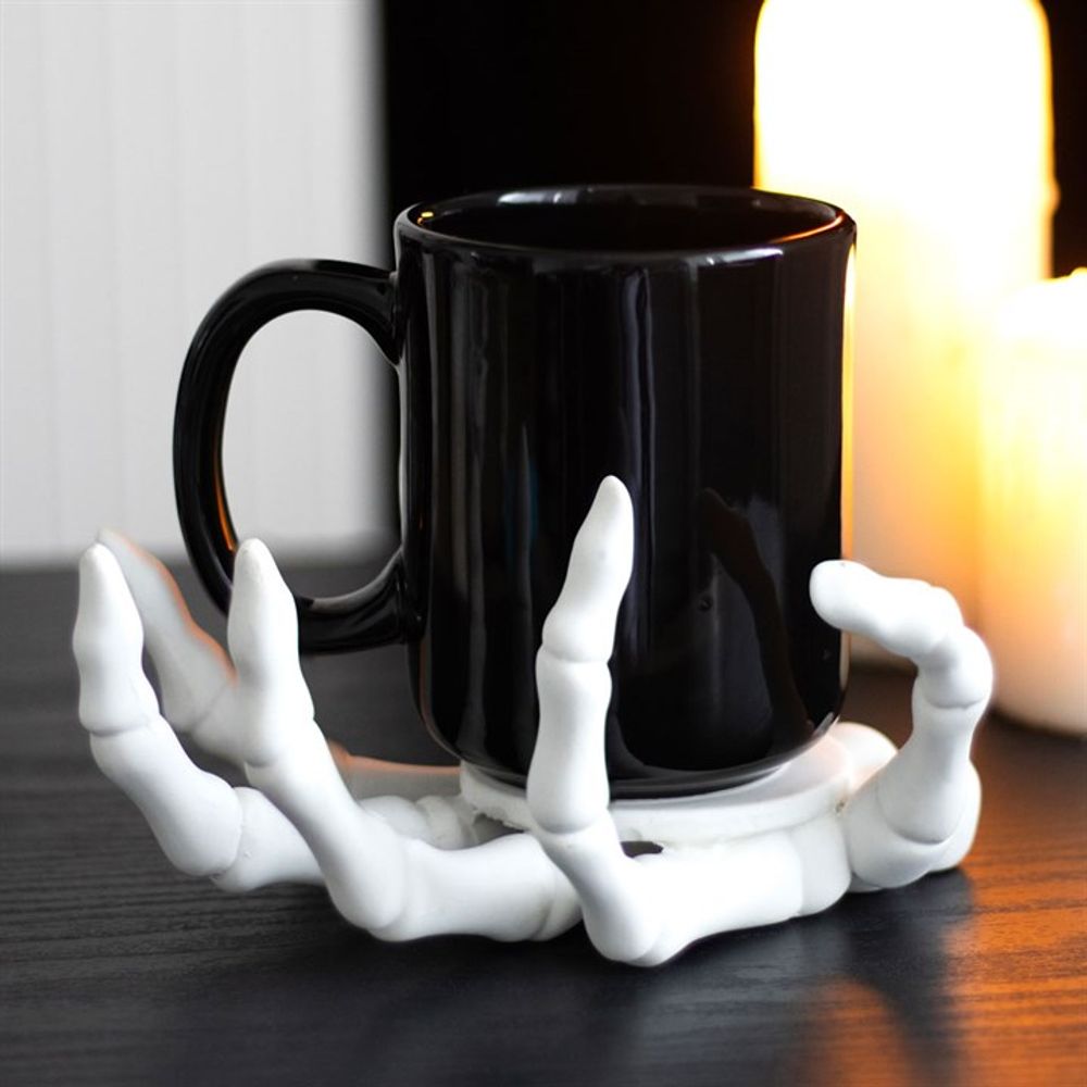 Skeleton Hand Coaster and Candle Holder N/A