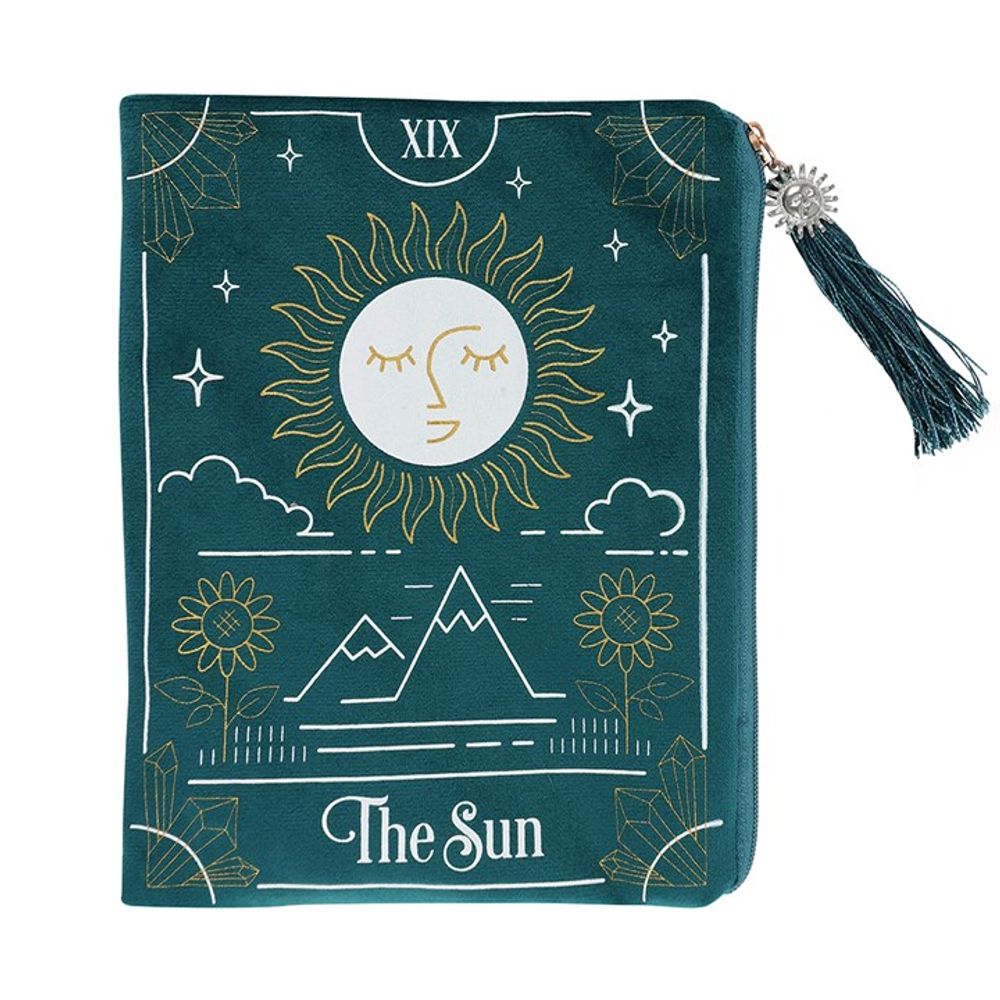 The Sun Tarot Card Zippered Bag N/A