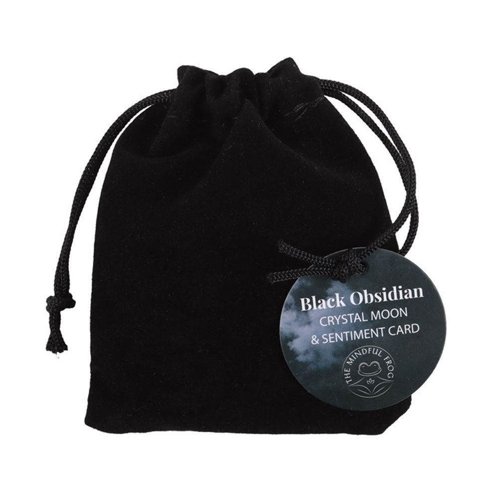 The Darkest Nights Black Obisidian Moon in a Bag N/A