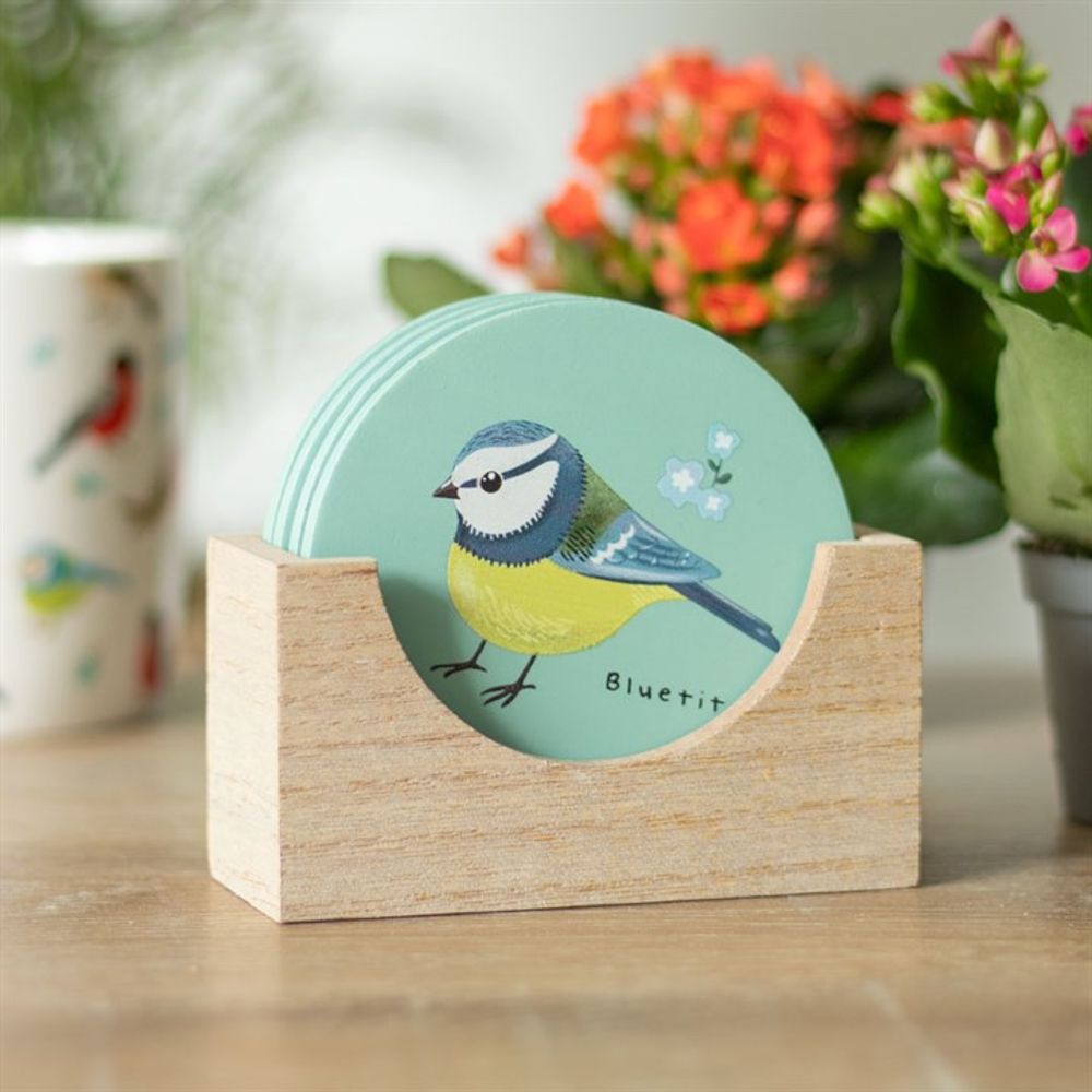 British Garden Birds Coaster Set N/A