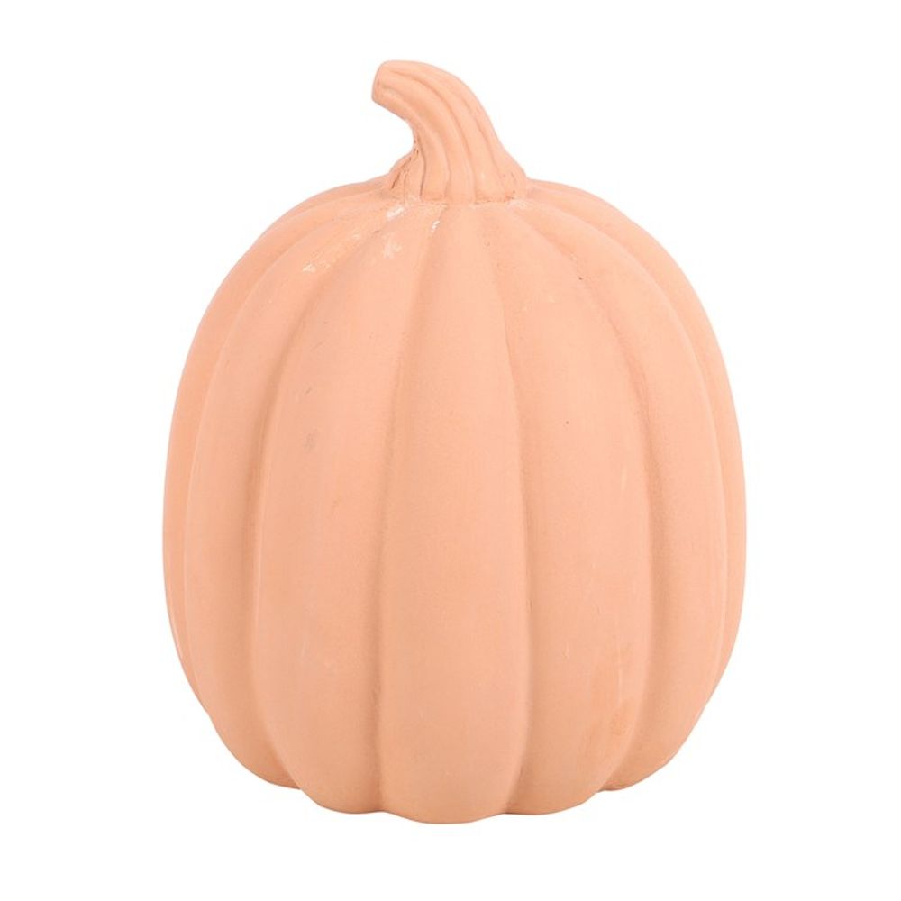 15cm Terracotta Pumpkin Ornament N/A