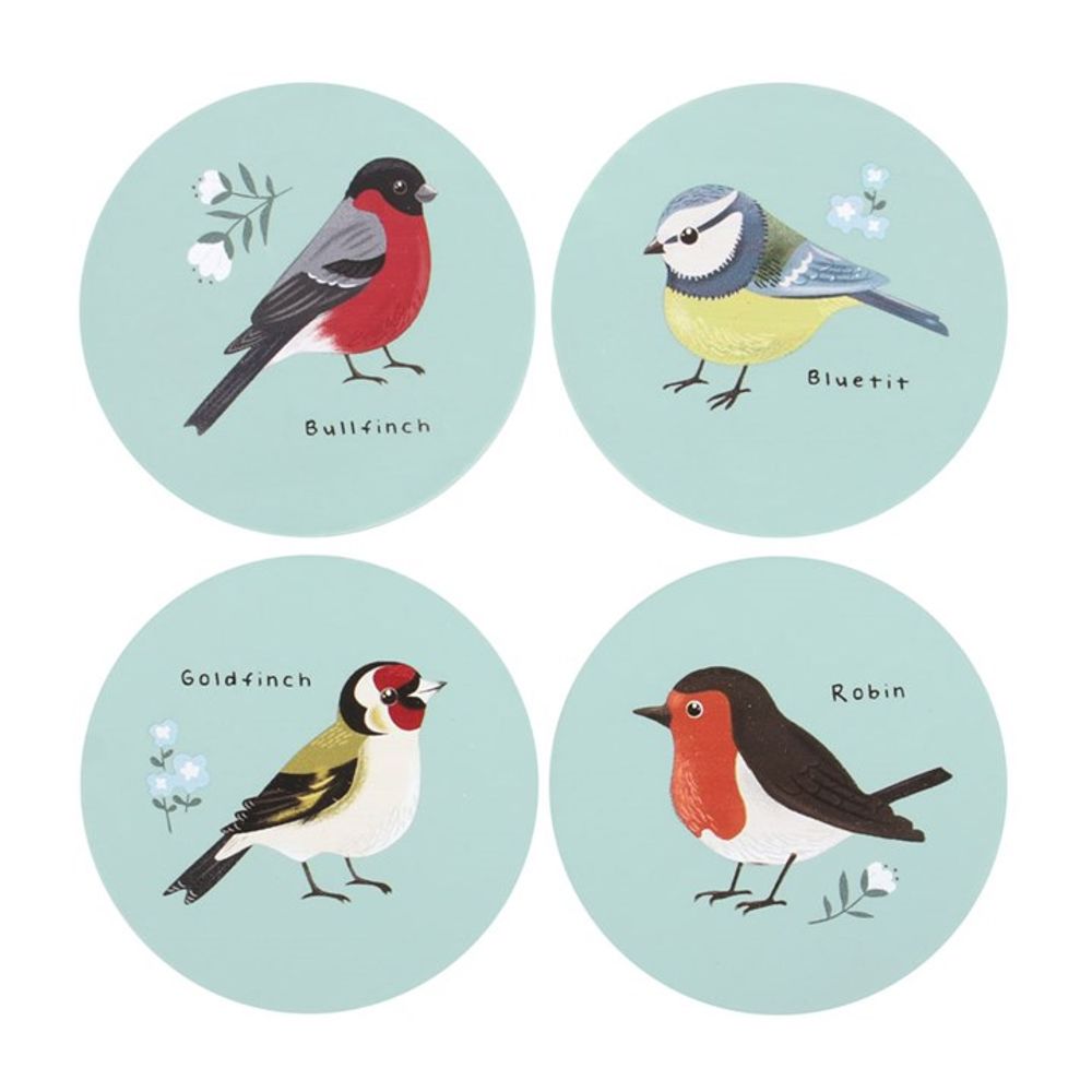 British Garden Birds Coaster Set N/A