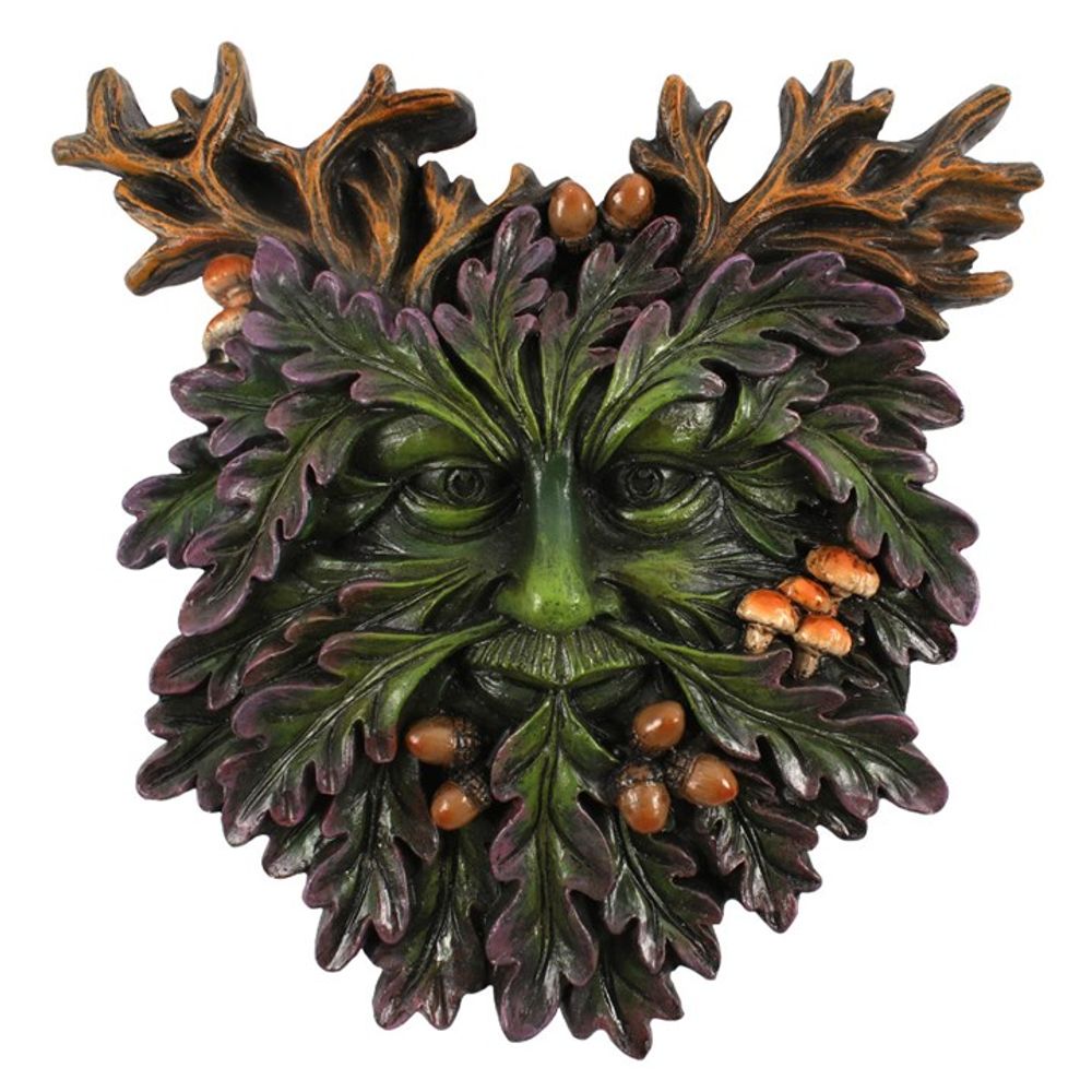 Green Man Small Face Plaque N/A