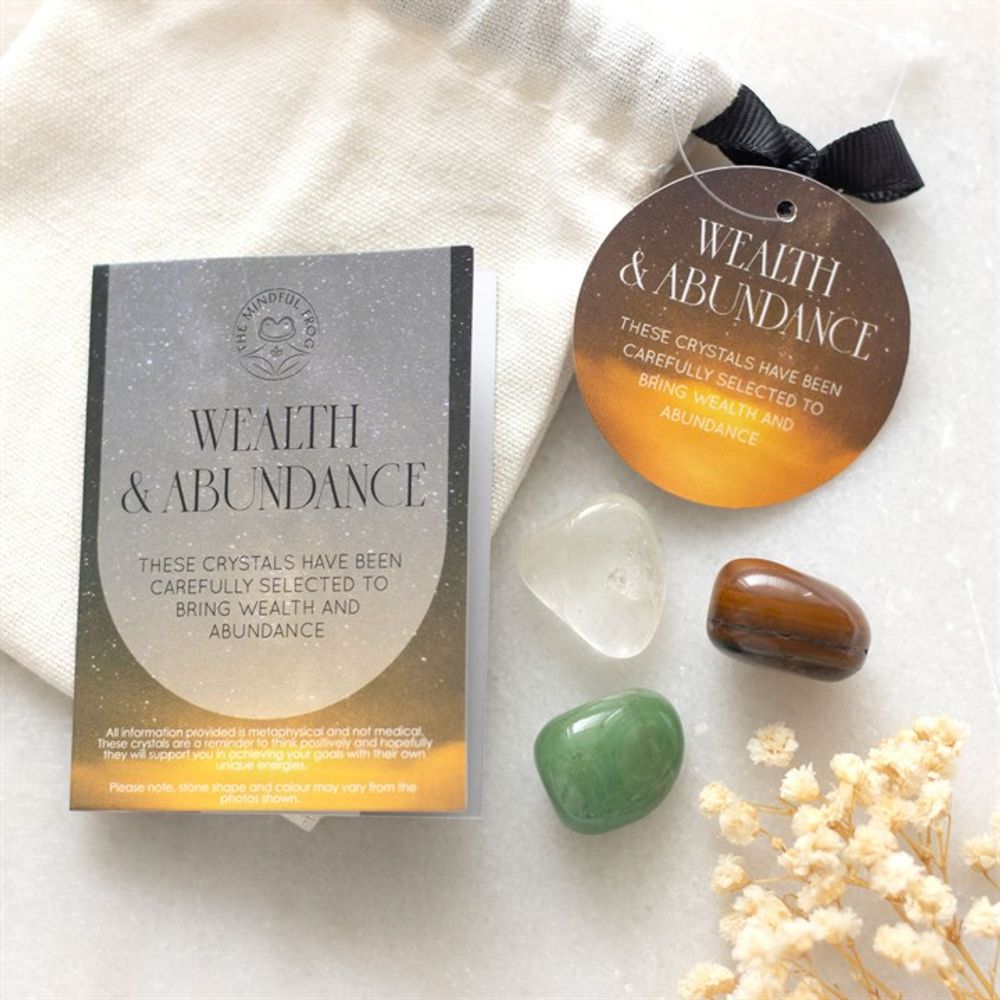 Wealth & Abundance Healing Crystal Set N/A