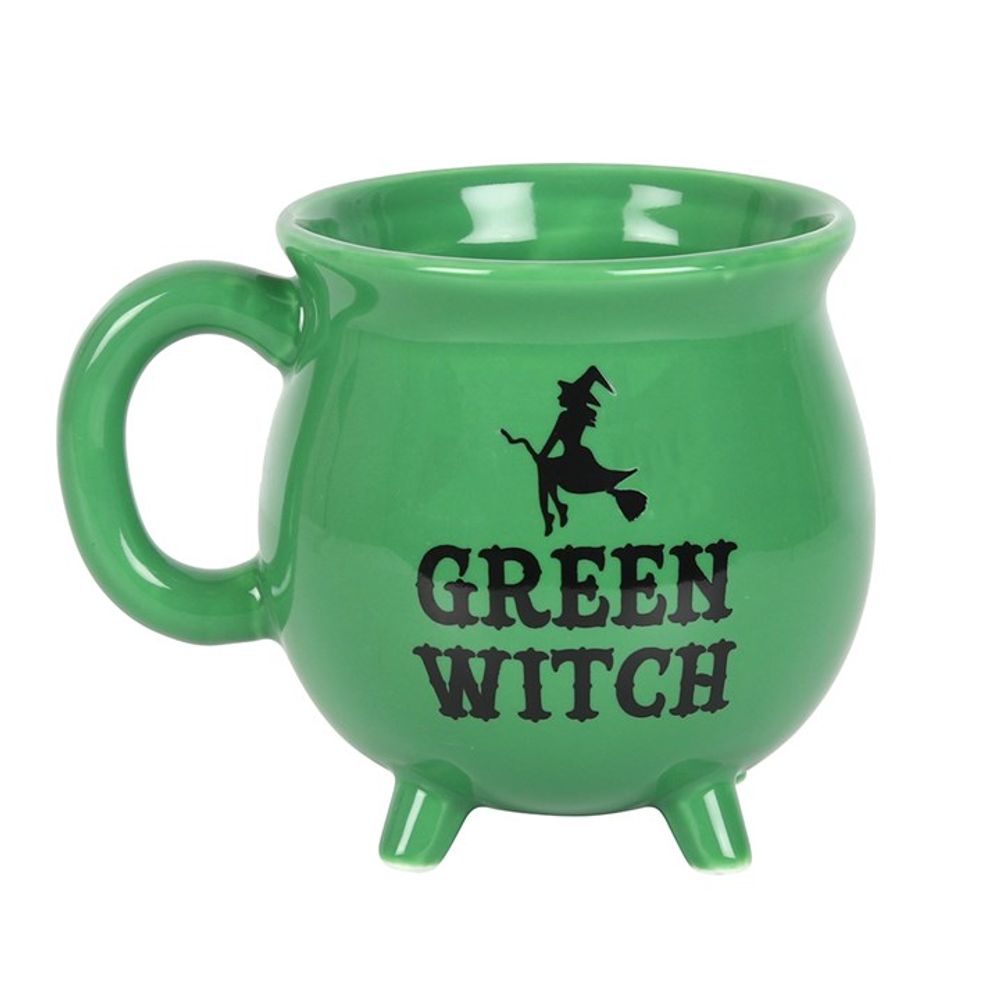 Green Witch Cauldron Mug N/A