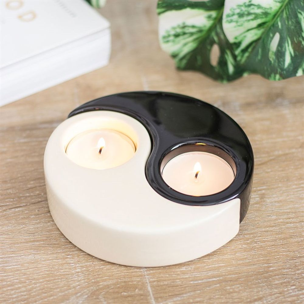 Yin Yang Tealight Candle Holder N/A