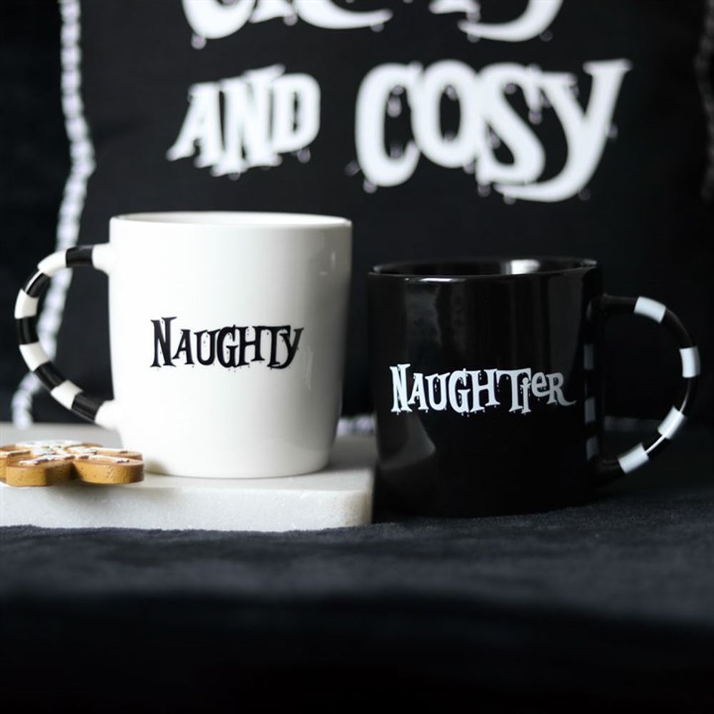 Naughty & Naughtier Couples Mug Set N/A