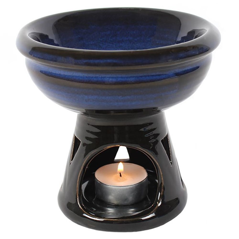 Deep Bowl Blue Oil Burner N/A