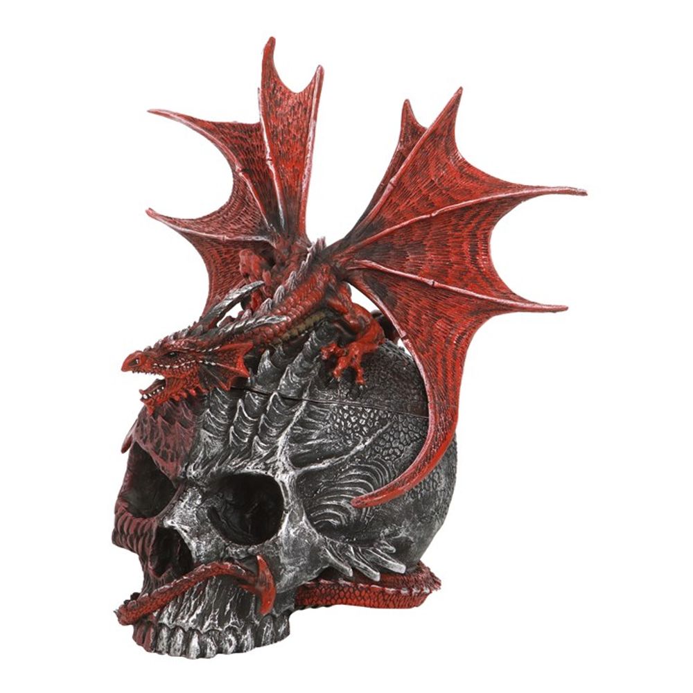 Serpent Infection Lidded Skull Ornament by Spiral Direct N/A