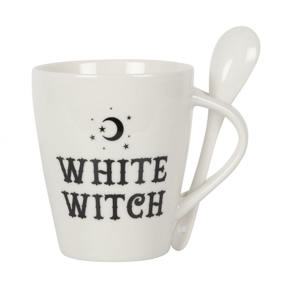 White Witch Mug and Spoon Set N/A