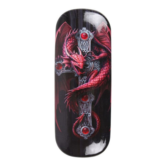 Gothic Guardian Glasses Case by Anne Stokes N/A