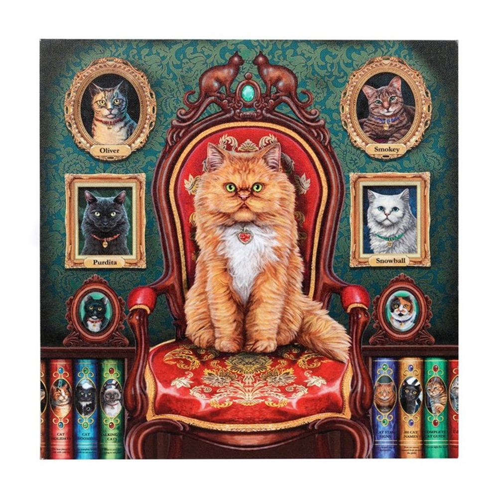 Mad About Cats Light Up Canvas By Lisa Parker N/A