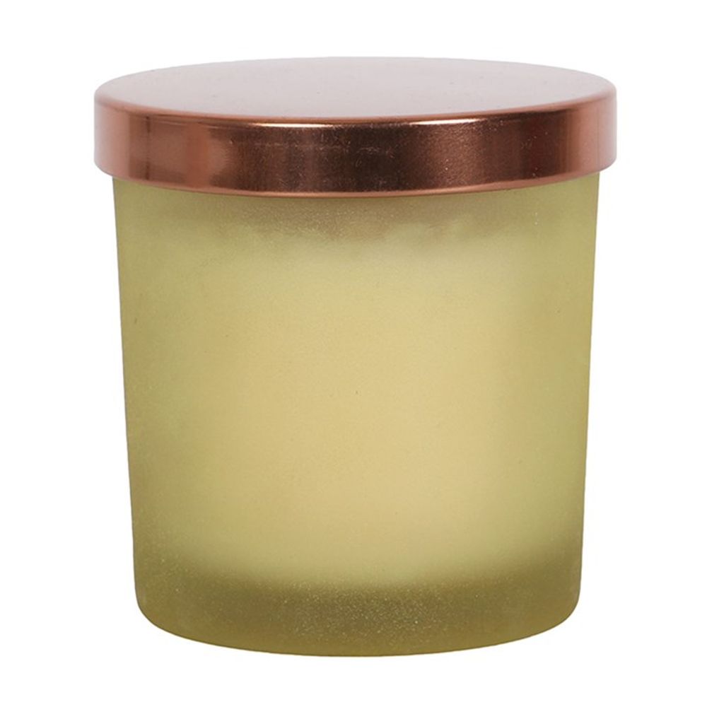 New Moon Wild Orange Manifestation Candle with Clear Quartz N/A