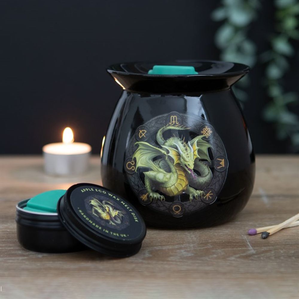 Mabon Wax Melt Burner Gift Set by Anne Stokes N/A