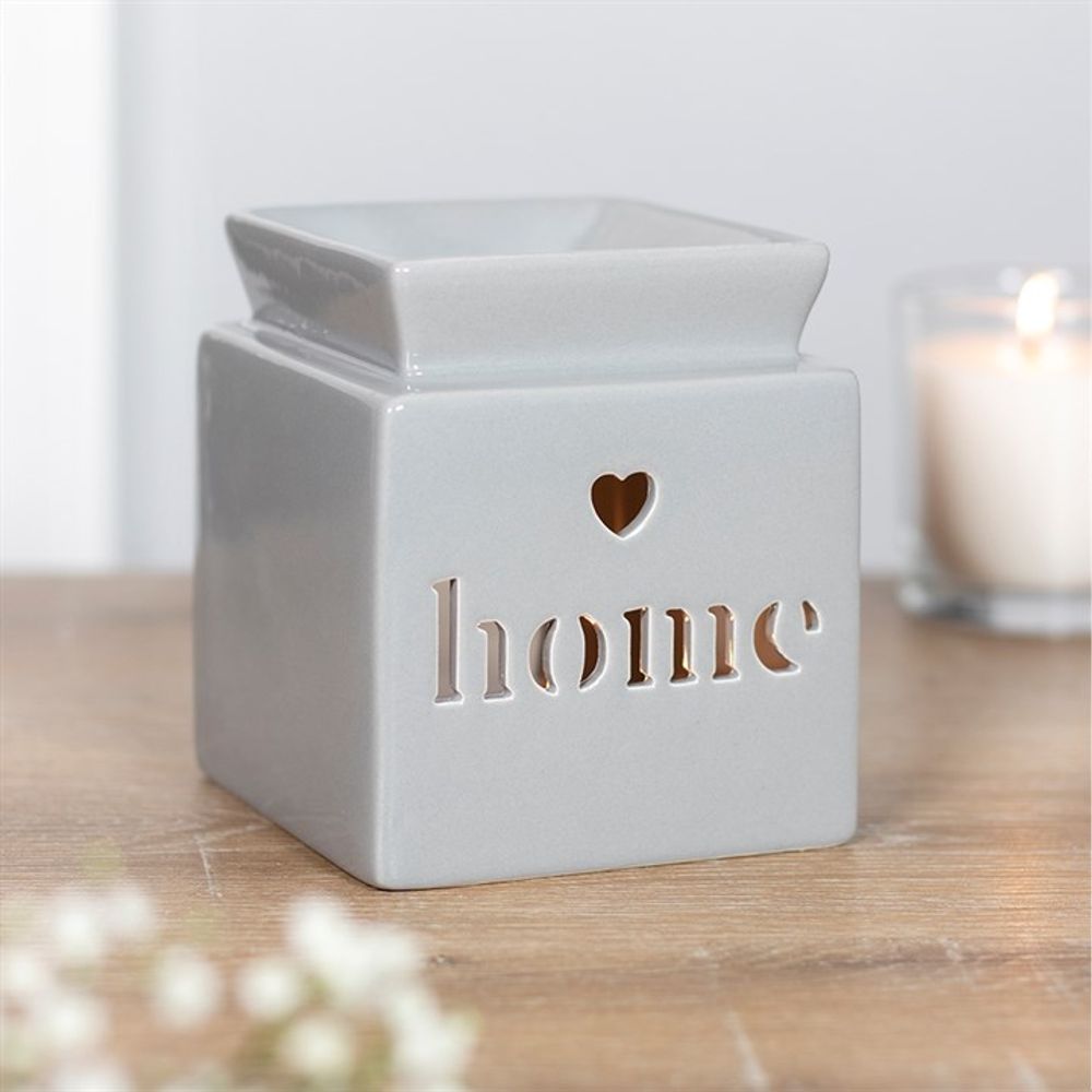 Grey Home Cut Out Oil Burner N/A