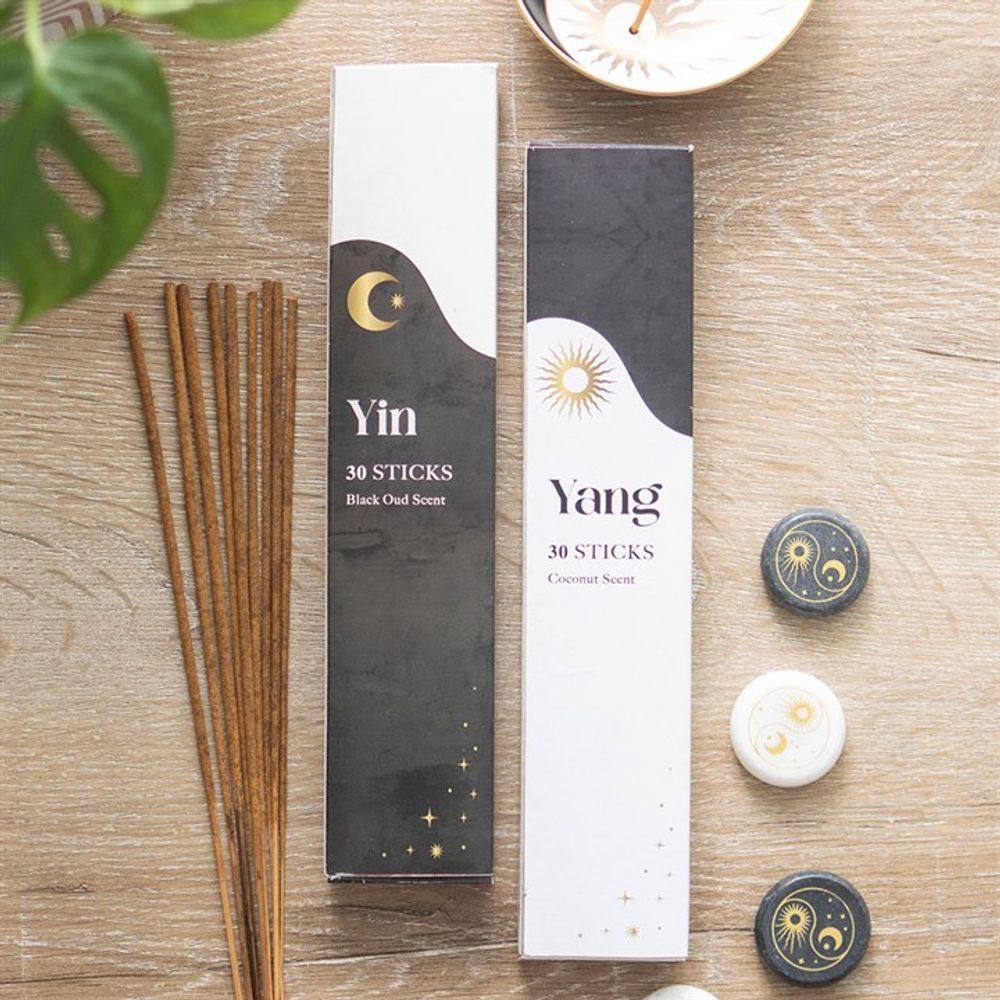 Set of 2 Yin Yang Incense Stick Packs N/A