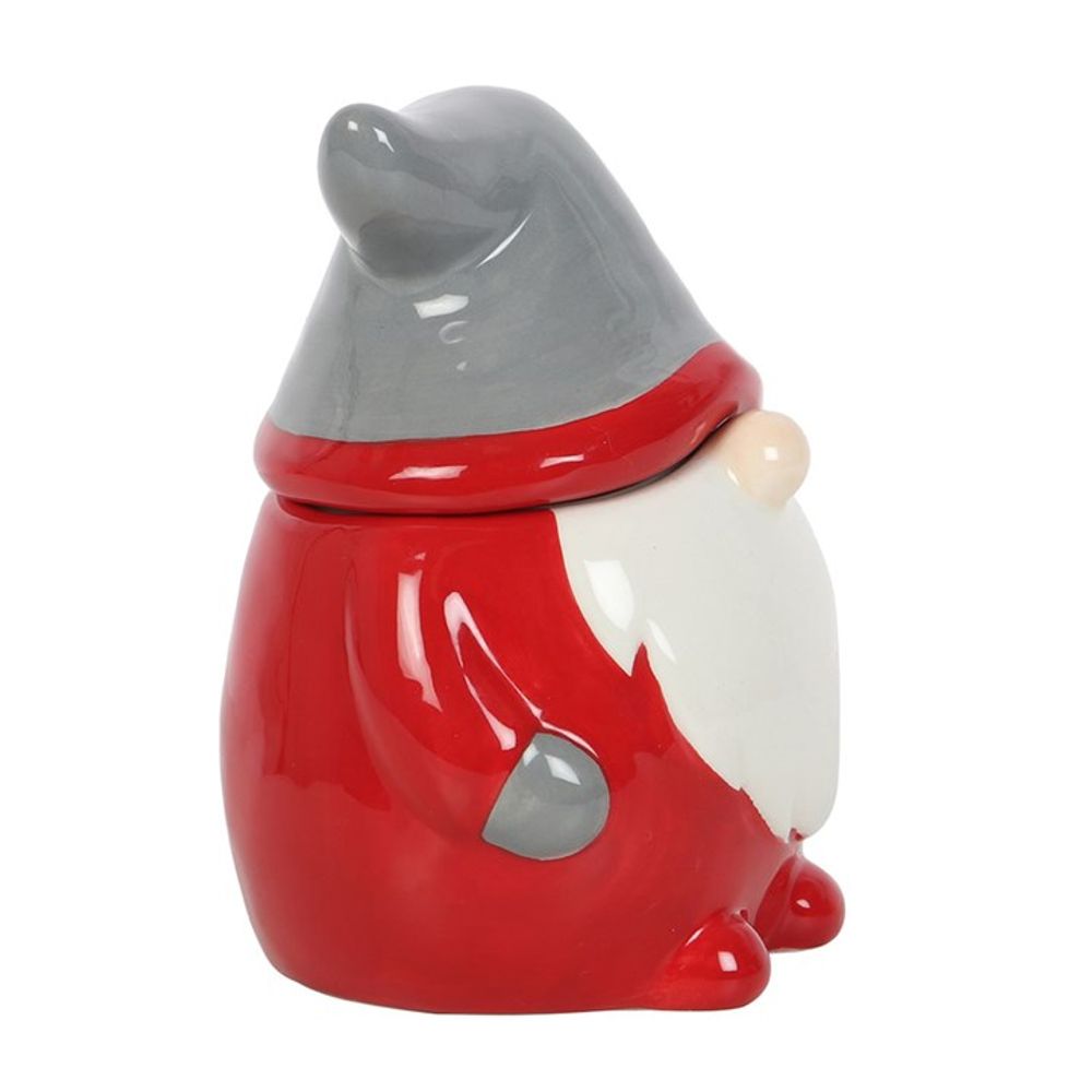 Red and Grey Gonk Lidded Mug N/A