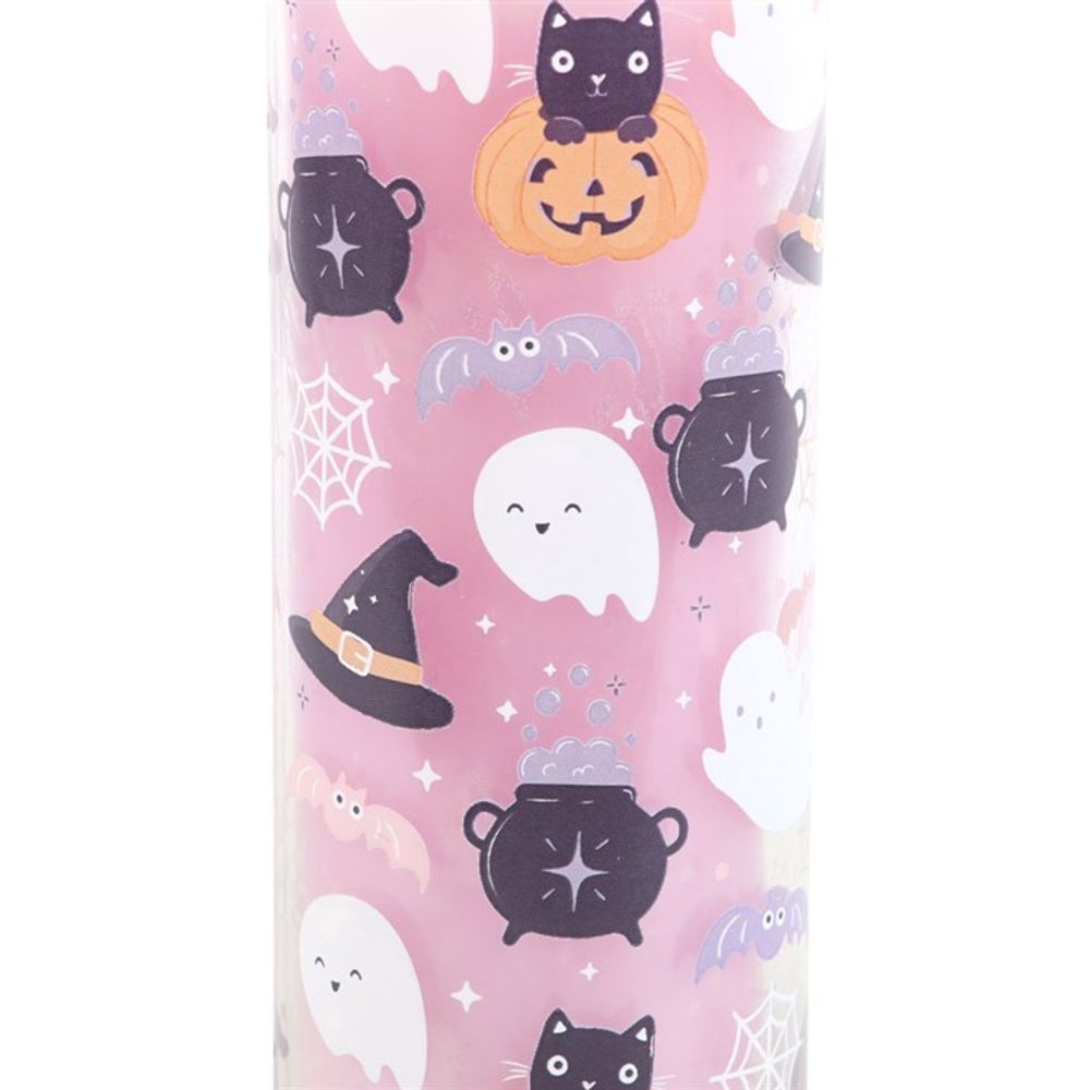 Pastel Halloween Candy Apple Tube Candle N/A