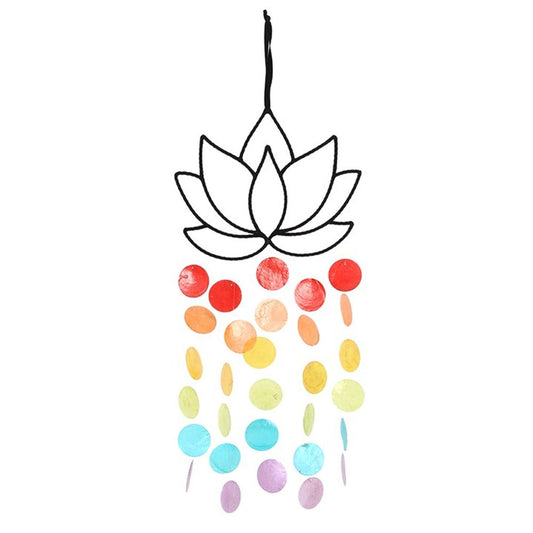 67cm Wire Lotus Hanging Decoration N/A